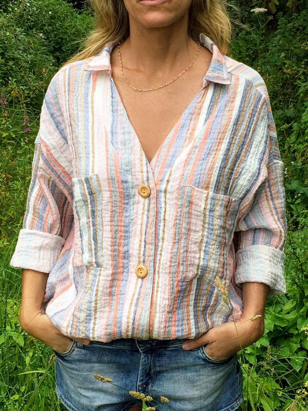 MARYLEBON STRIPED SHIRT